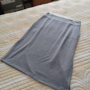 JJill Women's Gray Skirt   New with Tags   Small Petite,  Soft Fabric